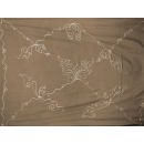 Sarong Pareo Wickeltuch Wickelrock Batik Strand Tuch in weicher Premium Qualität /1201 Cappuccino
