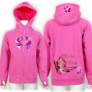 SEESTERN Mädchen Kapuzen Sweat Shirt Jacke Girls SurfingClub Hoody Sweate /1009 rosa 116