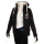 SEESTERN Damen Kapuzen Sweat Shirt Jacke Pullover Zip Hoody Sweater Gr.XS-XXL /1423 Schwarz S
