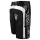 SEESTERN Herren Boardshorts Badeshorts mit Gummizug hinten& Eingrifftaschen S-3XL /1743 Schwarz XS