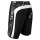 SEESTERN Herren Boardshorts Badeshorts mit Gummizug hinten& Eingrifftaschen S-3XL /1743 Schwarz XS