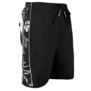 SEESTERN Herren Boardshorts Badeshorts mit Gummizug hinten& Eingrifftaschen S-3XL /1743 Schwarz M