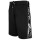 SEESTERN Herren Boardshorts Badeshorts mit Gummizug hinten& Eingrifftaschen S-3XL /1743 Schwarz M