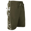 SEESTERN Herren Boardshorts Badeshorts mit Gummizug hinten& Eingrifftaschen S-3XL /1743 Grün XS