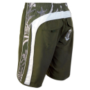SEESTERN Herren Boardshorts Badeshorts mit Gummizug hinten& Eingrifftaschen S-3XL /1743 Grün XS