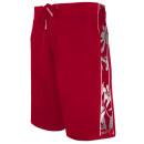 SEESTERN Herren Boardshorts Badeshorts mit Gummizug hinten& Eingrifftaschen S-3XL /1743 Rot L