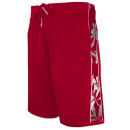 SEESTERN Herren Boardshorts Badeshorts mit Gummizug hinten& Eingrifftaschen S-3XL /1743 Rot 3XL