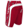 SEESTERN Herren Boardshorts Badeshorts mit Gummizug hinten& Eingrifftaschen S-3XL /1743 Rot 3XL