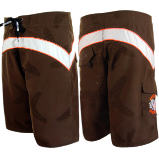 SEESTERN Herren Boardshorts Surfshorts Boardshort Surf Shorts Badeshorts S-3XL /1745.bw  Braun XL