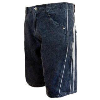 SEESTERN Herren Walkshorts Cargo Shorts Bermuda Kurze Hose Short Jeans / Denim Blau XXL