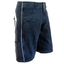 SEESTERN Herren Walkshorts Cargo Shorts Bermuda Kurze Hose Short Jeans / Denim Blau XXL