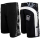 SEESTERN Herren Walkshorts Cargo Shorts Bermuda Kurze Hose Short Canvas Baumwolle Schwarz L