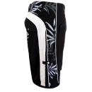 SEESTERN Herren Walkshorts Cargo Shorts Bermuda Kurze Hose Short Canvas Baumwolle Schwarz XXXXL