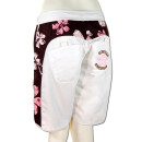 SEESTERN Damen Microstrech Boardshorts Surfshorts Boardshort Badehorts XS-XXXL /1723 Weiss S