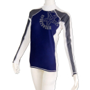 SEESTERN Premium Damen RashGuard Lycra Shirt Surfshirt Badeshirt Langarm XS - XL