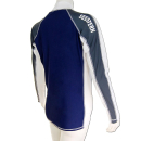 SEESTERN Premium Damen RashGuard Lycra Shirt Surfshirt Badeshirt Langarm XS - XL Blau_1624 XS