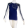 SEESTERN Premium Damen RashGuard Lycra Shirt Surfshirt Badeshirt Langarm XS - XL Blau_1624 XS