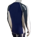 SEESTERN Premium Herren RashGuard Lycra Shirt Surfshirt Badeshirt Langarm XS - XL Blau_1643 XL