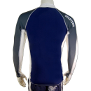 SEESTERN Premium Herren RashGuard Lycra Shirt Surfshirt Badeshirt Langarm XS - XL Blau_1643 XL