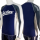 SEESTERN Premium Herren RashGuard Lycra Shirt Surfshirt Badeshirt Langarm XS - XL Blau_1643 XL