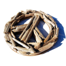 SEESTERN Treibholz Deko m. PEACE ( 30 cm ) Motiv Wanddeko Driftwood Schild Holzdeko /1435