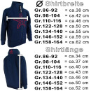 SEESTERN Kinder Fleece Jacke mit Stehkragen Sweater Sweatjacke 92-116 /1609 Blau 86 - 92