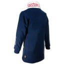 SEESTERN CHEN Kinder Fleecejacke Fleecemantel mit Stehkragen Sweatjacke 116-164 /1607 Blau 116