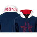 SEESTERN CHEN Kinder Fleecejacke Fleecemantel mit Stehkragen Sweatjacke 116-164 /1607 Blau 116
