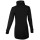 SEESTERN Damen Fleecejacke mit Stehkragen 2WegeZipper Fleecemantel Fleece XS-4XL /1628 Schwarz S