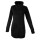 SEESTERN Damen Fleecejacke mit Stehkragen 2WegeZipper Fleecemantel Fleece XS-4XL /1628 Schwarz S