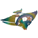 SEESTERN Fisch 50x33 cm Metall Wand Deko Verzierung Hänge Wand Dekoration /1804