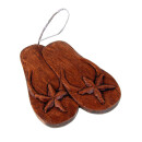 Sandalen Weihnachtsbaum Christbaum Schmuck Weihnachtsdeko Surfing Xmas/1408-09