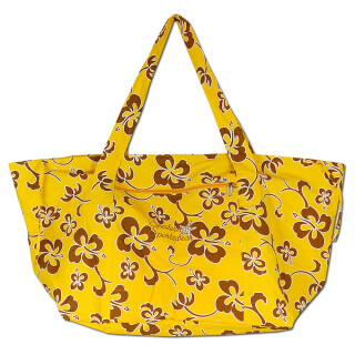 SEESTERN schön große-stabile Strandtasche Bade Schulter Sommer Hand Trage Tasche /1001 Gelb