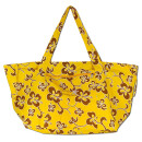 SEESTERN schön große-stabile Strandtasche Bade Schulter Sommer Hand Trage Tasche /1001 Gelb