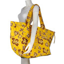 SEESTERN schön große-stabile Strandtasche Bade Schulter Sommer Hand Trage Tasche /1001 Gelb