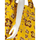 SEESTERN schön große-stabile Strandtasche Bade Schulter Sommer Hand Trage Tasche /1001 Gelb