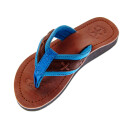 SEESTERN Jungen Leder Zehentrenner Zehensandale Zehensteg Auslaufmodelle Größe 25-35 /1660 Blau EUR 25