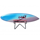 Deko Holz Surfboard 30 cm lang Airbrush Design Surfing...