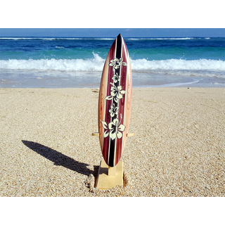 Seestern Sportswear Deko Holz Surfboard 30 cm lang Airbrush Design Surfing Surfen Wellenreiten Surf /1750 
