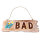 Tüschild fürs Bad, Badezimmer Hängeschild, Sandalen Flip Flops Motiv 35 x 12 cm /1470
