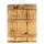 Seestern Deko Holz Wandbild im Vintage Sixties Surf Look 30 x 40 cm Surfing Motiv /1828