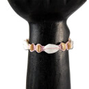 SEESTERN Armband / Armbänder mit Kauri Muschel Design, Muschel Modeschmuck/002 1 Stueck_Rosa