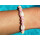 SEESTERN Armband / Armbänder mit Kauri Muschel Design, Muschel Modeschmuck/002 1 Stueck_Rosa