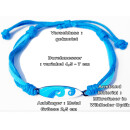 SEESTERN Armband / Armbänder mit Metal Surfboard Design Modeschmuck/1804 5 Stueck