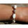 Seestern Armband Modeschmuck aus Metal Keramik geflochtenes Viscose Band /1203 AB1203.rot