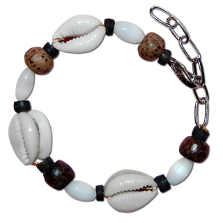 SEESTERN Armband / Armbnder mit Kauri Muschel Design, Muschel Modeschmuck/010