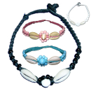 SEESTERN Armband / Armbänder mit Kauri Muschel...