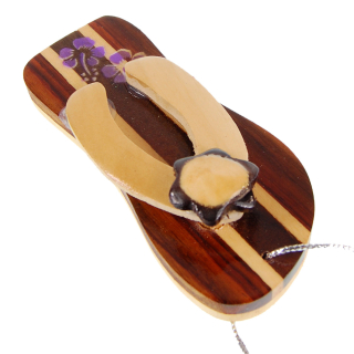 Sandale Weihnachtsbaum Christbaum Schmuck Weihnachtsdeko Flipflop Xmas /1417-18