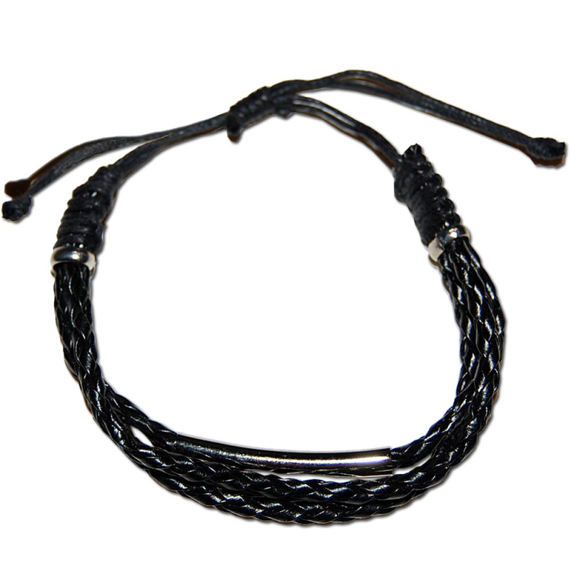 Seestern Sportswear Seestern Armband / Armbänder Echtleder Band mit Metal Öse Leder Modeschmuck /1006