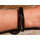 Seestern Armband / Armbänder Echtleder Band mit Metal Öse Leder Modeschmuck /1006 Schwarz_1 Stueck